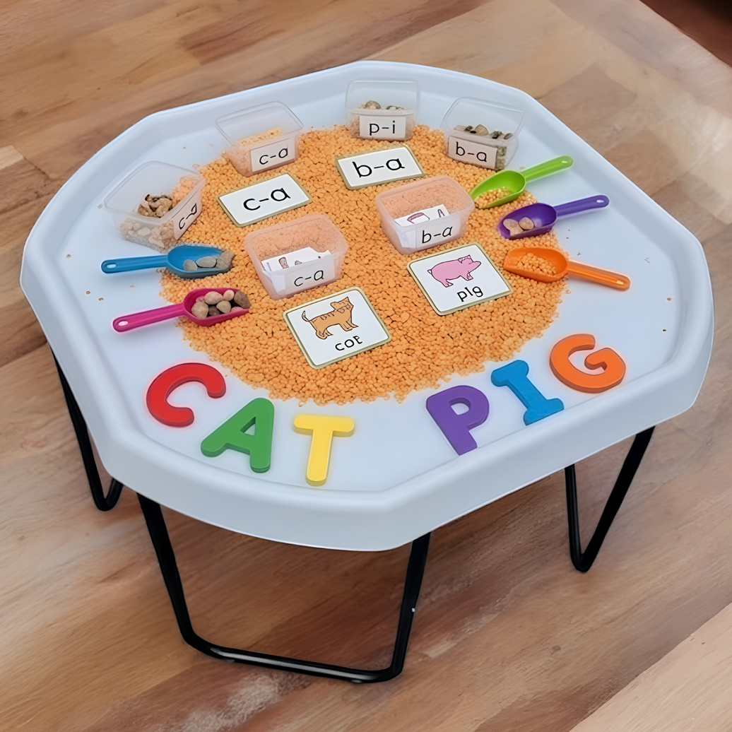 Engaging Tuff Tray Ideas to Enhance Phonics Learning