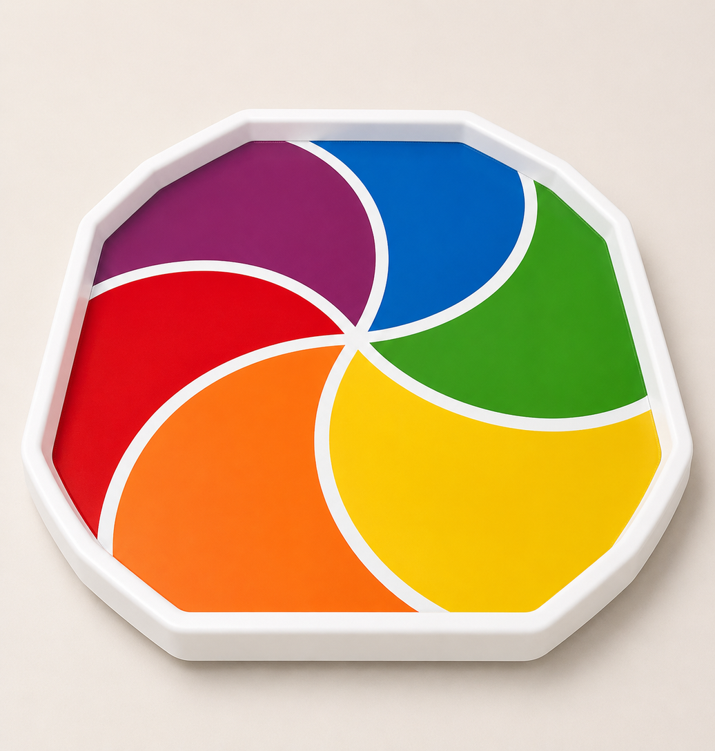 Rainbow Swirl Tuff Tray Insert