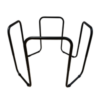 Tuff tray stand shown at full height